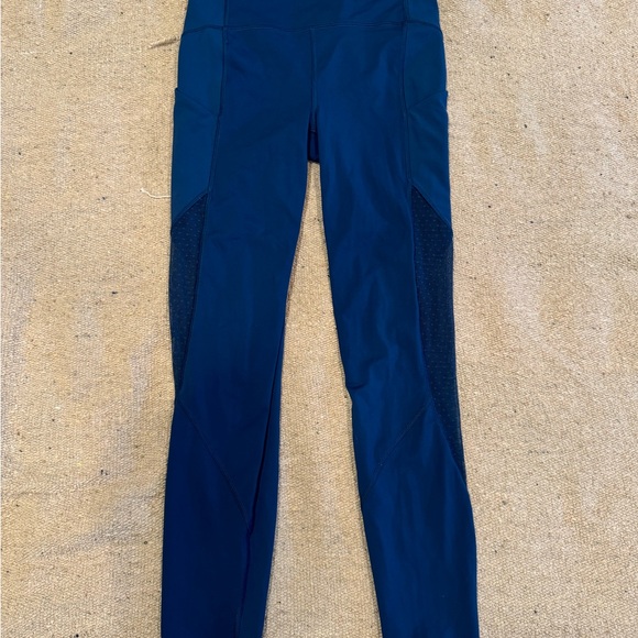 Lululemon Teal Blue Leggings - Picture 1 of 4